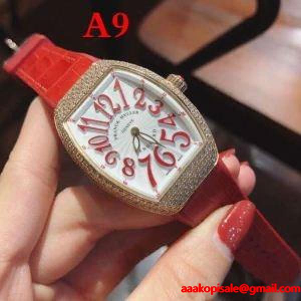 フランクミュラー 時計 コピーFRANCK MULLER品質保証新作登場合わせやすい腕時計女性用カラーバリエ豊富