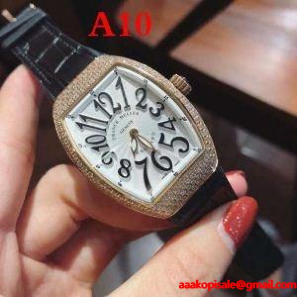 フランクミュラー 時計 コピーFRANCK MULLER品質保証新作登場合わせやすい腕時計女性用カラーバリエ豊富