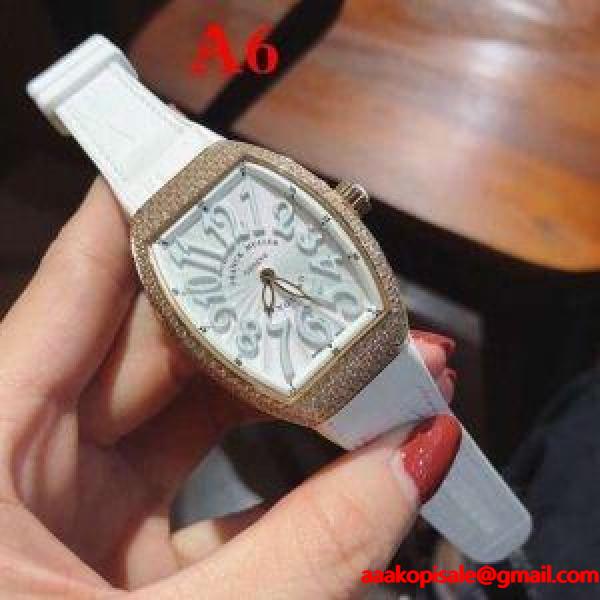 フランクミュラー 時計 コピーFRANCK MULLER品質保証新作登場合わせやすい腕時計女性用カラーバリエ豊富