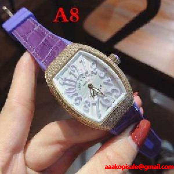 フランクミュラー 時計 コピーFRANCK MULLER品質保証新作登場合わせやすい腕時計女性用カラーバリエ豊富