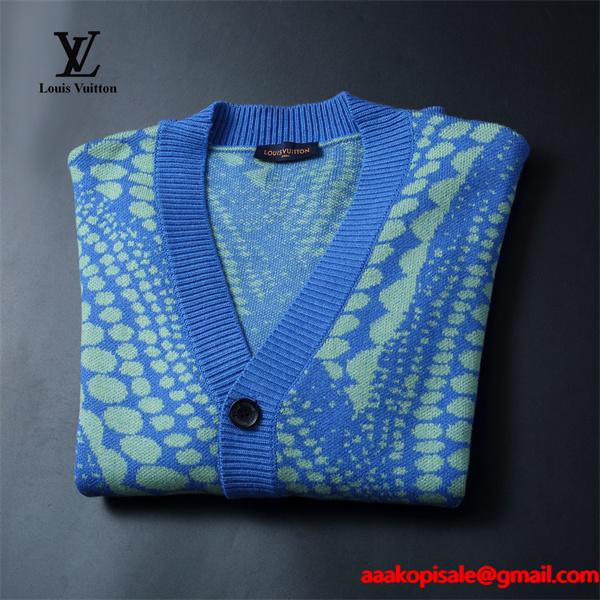 ❤ヴィトンカーディガン スーパー コピー LOUIS VUITTON 品質保証 軽い  柔らかい 合わせやすいアイテム 高級感