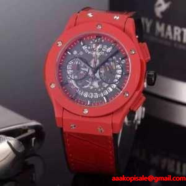 大人のおしゃれに 2016 ウブロ HUBLOT オリジナル クオーツ ムーブメント 男性用腕時計 6色可選 ウブロ Hublot ブランド コピー 激安(日本最大級)