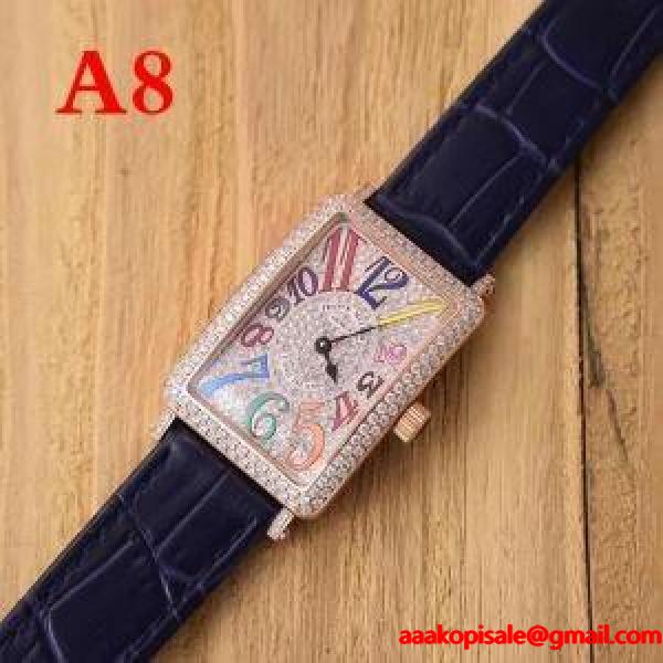 セレブ風 スイス輸入クオーツムーブメント 多色可選 フランクミュラー FRANCK MULLER 2017女性用腕時計 フランクミュラー FRANCK MULLER ブランド コピー 激安(日本最大級)