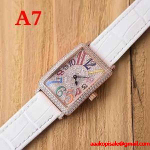 セレブ風 スイス輸入クオーツムーブメント 多色可選 フランクミュラー FRANCK MULLER 2017女性用腕時計 フランクミュラー FRANCK MULLER ブランド コピー 激安(日本最大級)