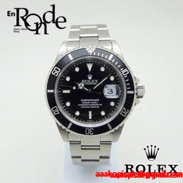 ロレックス ROLEX メンズ腕時計 サブマリーナ 16610 ステンレス 黒文字盤 新入荷 おすすめ 通販