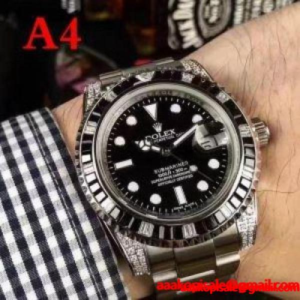 人気セールHOT2017 ロレックス ROLEX サファイヤクリスタル風防男性用腕時計4色選択可 ロレックス ROLEX ブランド コピー 激安(日本最大級)