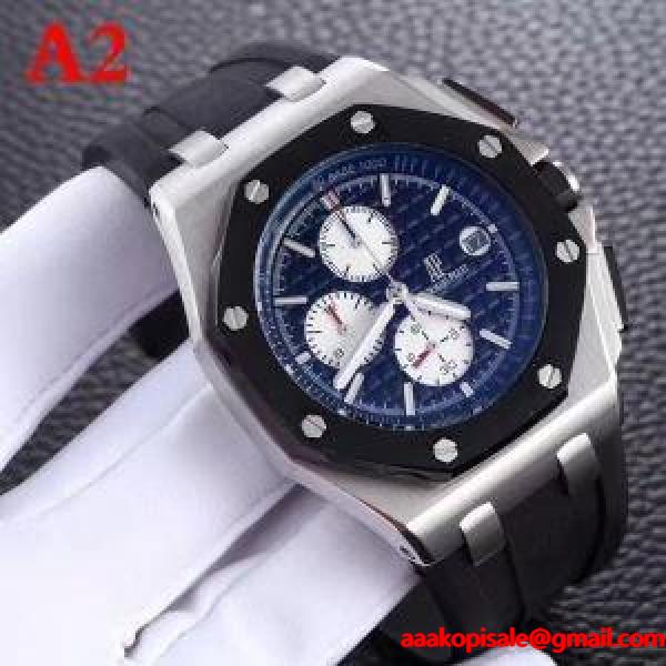 抜群な存在感 2017SS ゴ オーデマ ピゲ AUDEMARS PIGUET 輸入クオーツムーブメント 男性用腕時計 5色可選 オーデマ ピゲ AUDEMARS PIGUET ブランド コピー 激安(日本最大級)
