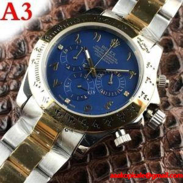 激安 ロレックス 通販ROLEX赤字超特価大人気アラビア数字可視性の高さオシャレ度アップ腕時計４色可選男性用