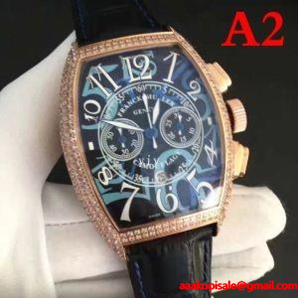 可愛いすぎる 多色選択可 使い勝手も抜群！ FRANCK MULLER 2018話題となる フランクミュラー 男性用腕時計 今年流行_フランクミュラー FRANCK MULLER_ブランド コピー 激安(日本最大級)