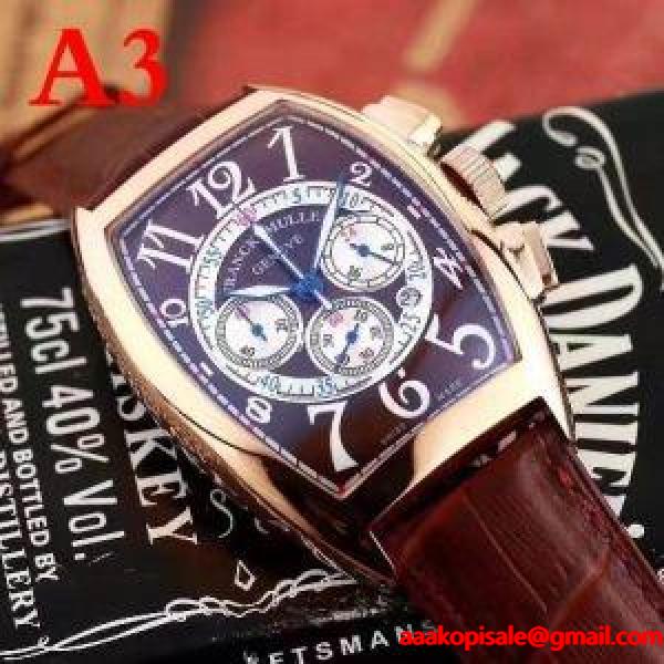 男性用腕時計 通気性が抜群 FRANCK MULLER 合わせやすい フランクミュラー 多色選択可 2018ss 洗練された_フランクミュラー FRANCK MULLER_ブランド コピー 激安(日本最大級)
