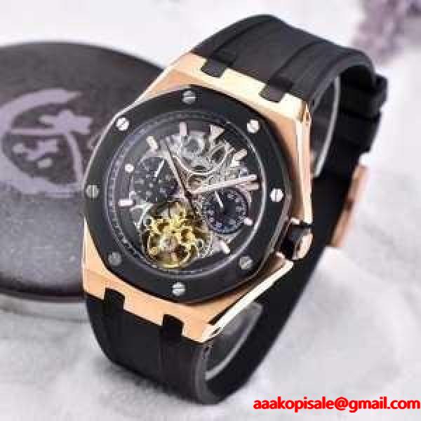 上品上質 2017春夏 AUDEMARS PIGUET オーデマ ピゲ 男性用腕時計 4色可選 自動巻きムーブメント オーデマ ピゲ AUDEMARS PIGUET ブランド コピー 激安(日本最大級)