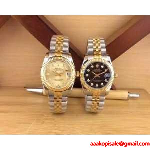高品質 人気 2026 ロレックス ROLEX 輸入クオーツムーブメント 恋人腕時計 6色可選 ロレックス ROLEX ブランド コピー 激安(日本最大級)