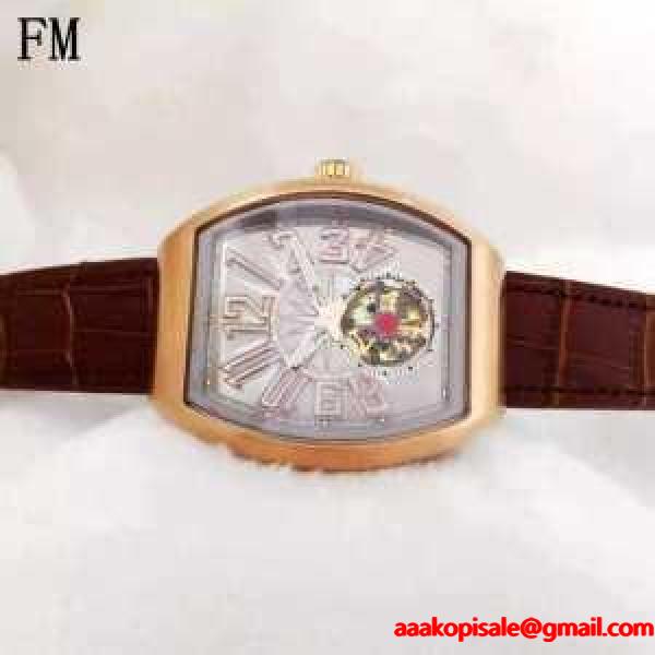 非常に希少なフランクミュラー、Franck Mullerの赤、黒、ブルーのレディース腕時計 フランクミュラー FRANCK MULLER ブランド コピー 激安(日本最大級)