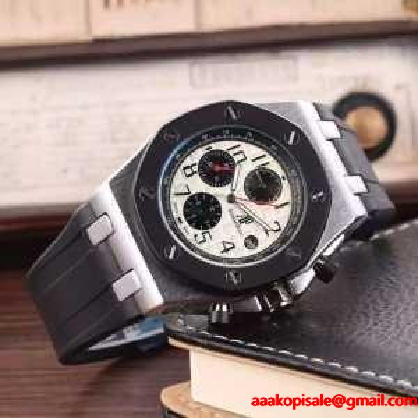 希少価値大  2016 オーデマ ピゲ AUDEMARS PIGUET ミネラルガラス 機械式（自動巻き）ムーブメント 45mm 男性用腕時計 多色選択可 オーデマ ピゲ AUDEMARS PIGUET ブランド コピー 激安(日本最大級)