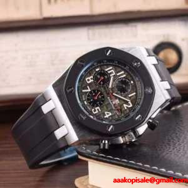 希少価値大  2016 オーデマ ピゲ AUDEMARS PIGUET ミネラルガラス 機械式（自動巻き）ムーブメント 45mm 男性用腕時計 多色選択可 オーデマ ピゲ AUDEMARS PIGUET ブランド コピー 激安(日本最大級)