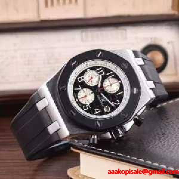 希少価値大  2016 オーデマ ピゲ AUDEMARS PIGUET ミネラルガラス 機械式（自動巻き）ムーブメント 45mm 男性用腕時計 多色選択可 オーデマ ピゲ AUDEMARS PIGUET ブランド コピー 激安(日本最大級)