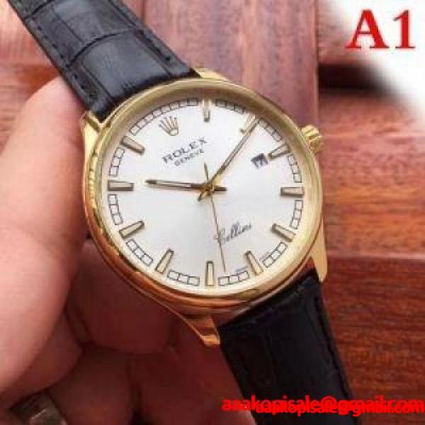 ロレックス 激安 時計ROLEX赤字超特価新品カジュアル腕時計５色可選スタイリッシュなデザイン性レザーベルト