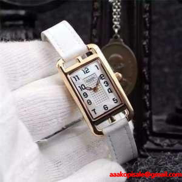 2016 首胸ロゴ HERMES エルメス サファイヤクリスタル風防 女性用腕時計 8色可選_エルメス HERMES_ブランド コピー 激安(日本最大級)