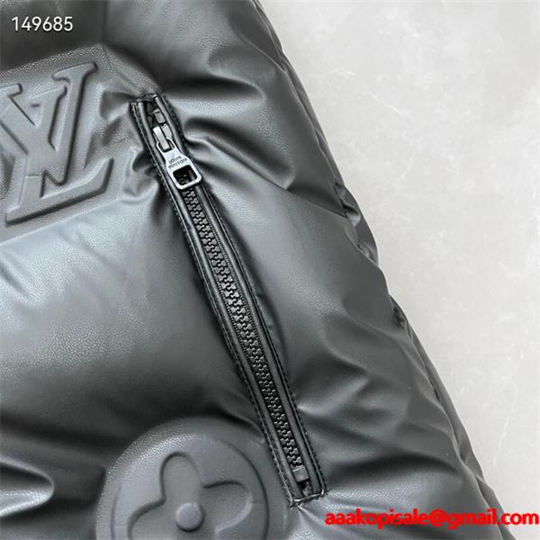 ルイ ヴィトンベストダウンコピー ふんわりまとって暖かお洒落 LOUIS VUITTON メンズ  激安(日本最大級)