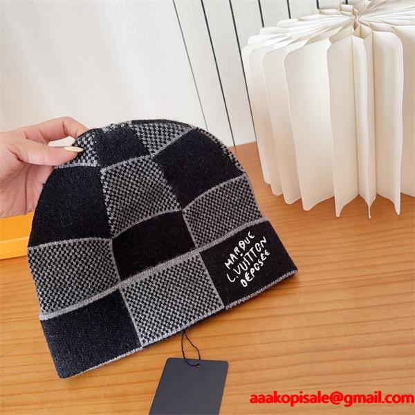 秋冬新作登場 ルイ ヴィトンニット帽コピー2025ss トレンド LOUIS VUITTON__ブランド コピー 激安(日本最大級)