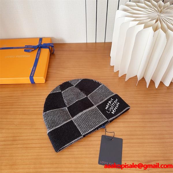 秋冬新作登場 ルイ ヴィトンニット帽コピー2025ss トレンド LOUIS VUITTON__ブランド コピー 激安(日本最大級)