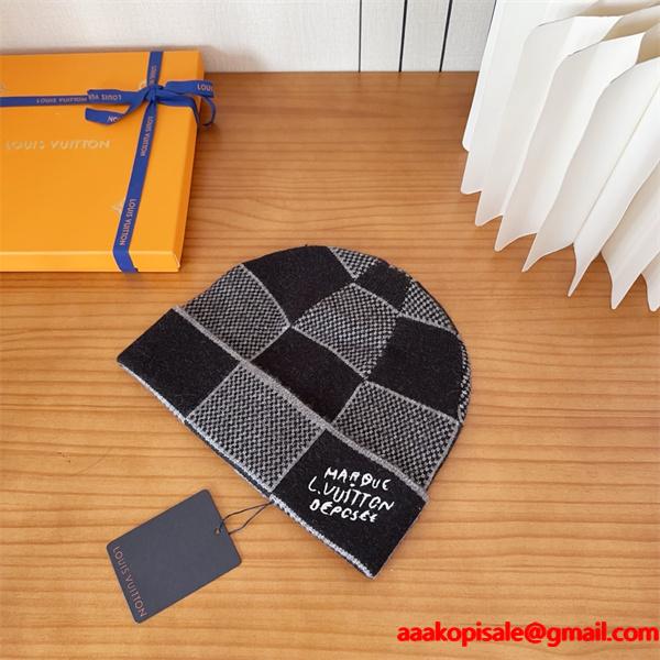 秋冬新作登場 ルイ ヴィトンニット帽コピー2025ss トレンド LOUIS VUITTON__ブランド コピー 激安(日本最大級)