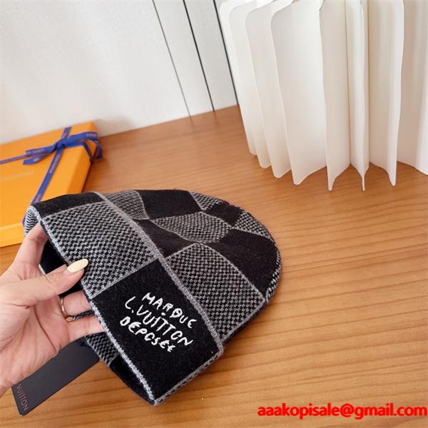 秋冬新作登場 ルイ ヴィトンニット帽コピー2025ss トレンド LOUIS VUITTON__ブランド コピー 激安(日本最大級)