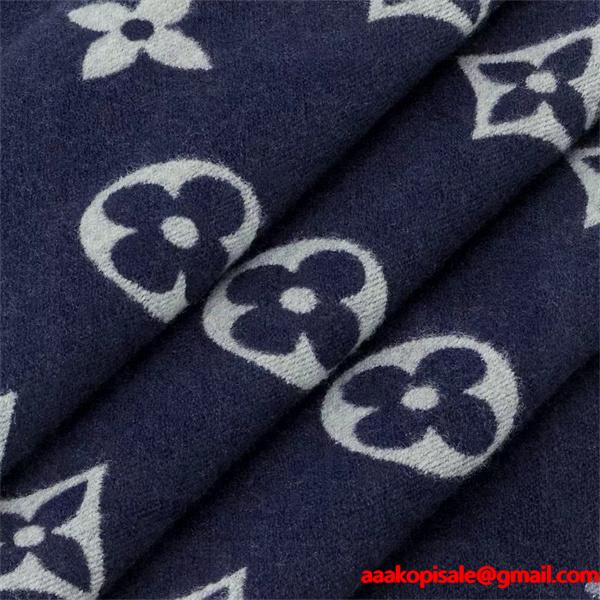 柔らかな風合い ルイ ヴィトン ロングマフラーコピーLOUIS VUITTON All About Monogram 34 x 196 ㎝ブランド コピー 激安(日本最大級)