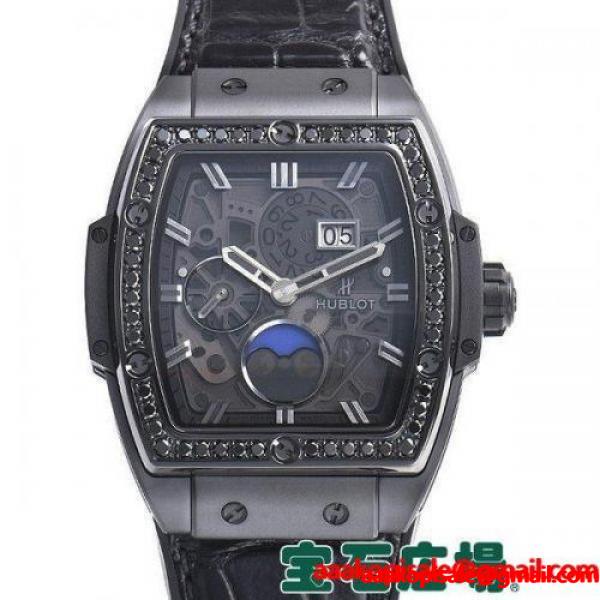 ウブロ スピリット オブ ビッグバン ムーンフェイズ オールブラックダイヤモンド 647CI1110LR1200 新品 メンズ 腕時計 :HU643:宝石広場ヤフー店 - 通販ショッピング