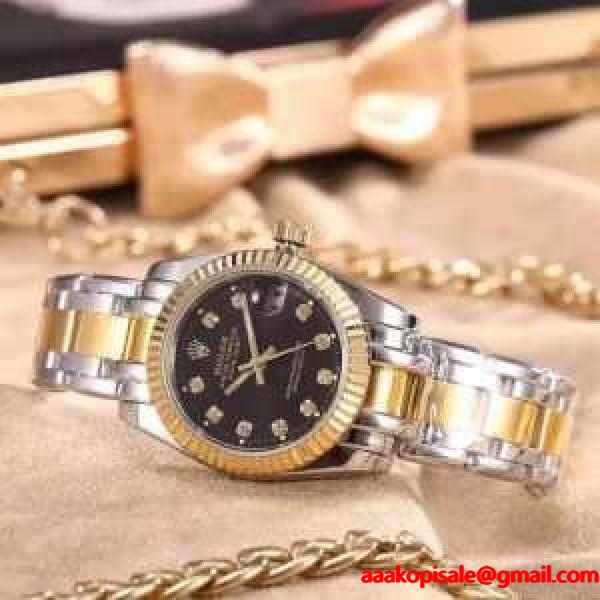 大人っぼい 2016 ロレックス ROLEX 女性用腕時計 6色可選 ロレックス ROLEX ブランド コピー 激安(日本最大級)