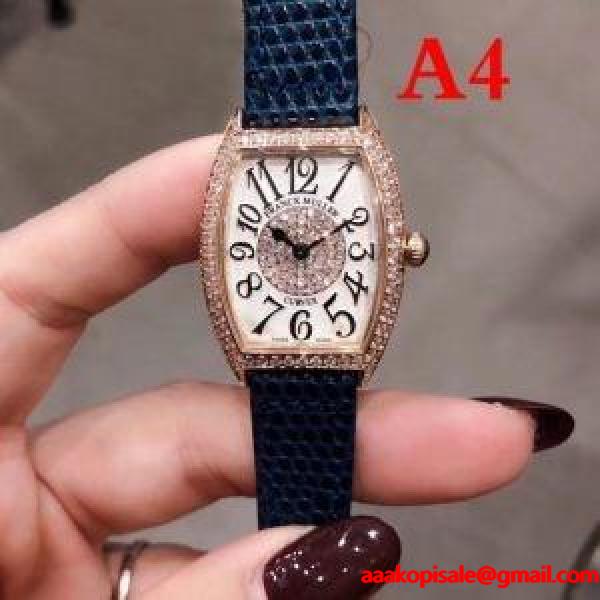 フランクミュラー コピー 激安FRANCK MULLER品質保証正規保証ファッション性カジュアル向け腕時計女性７色展開