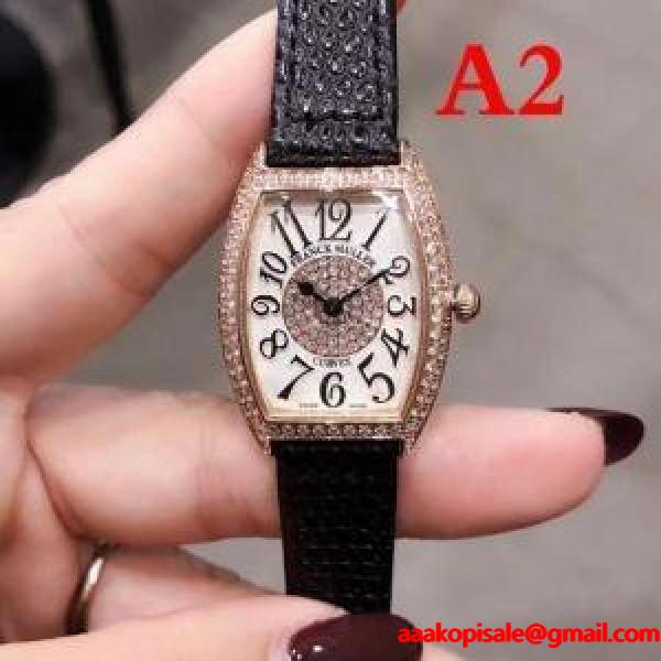 フランクミュラー コピー 激安FRANCK MULLER品質保証正規保証ファッション性カジュアル向け腕時計女性７色展開