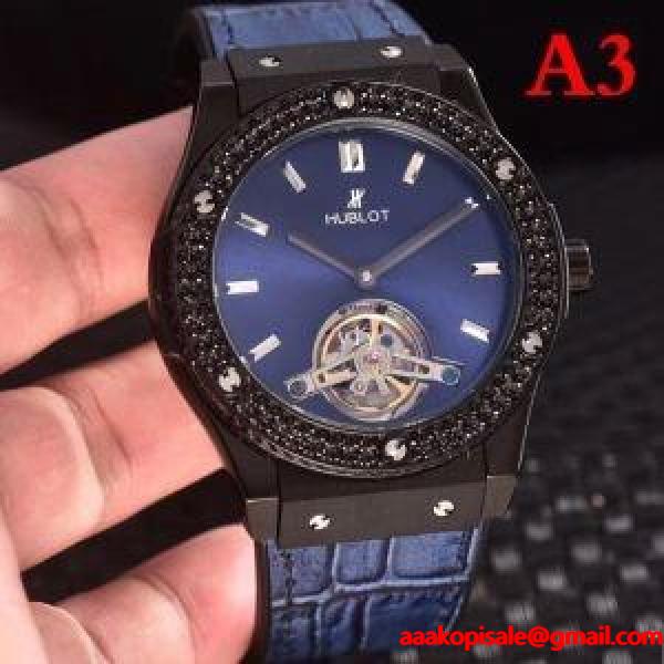 男性用腕時計 是非でも欲しい 3色選択可 18SS新作 ウブロHUBLOT 暖かさと軽さを兼ね備えた ウブロ Hublot ブランド コピー 激安(日本最大級)