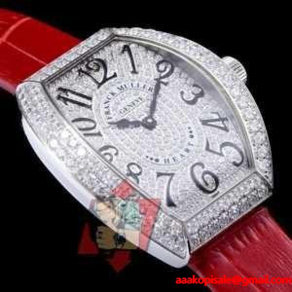 綺麗に決まるフォルム  2017春夏 フランクミュラー FRANCK MULLER 多色選択可 ダイヤベゼル 腕時計 フランクミュラー FRANCK MULLER ブランド コピー 激安(日本最大級)
