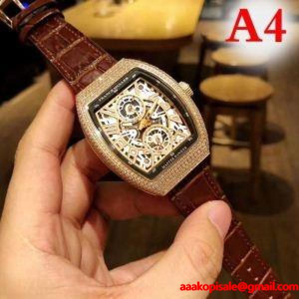 品質保証 魅力的コーデスタイル 自動巻き腕時計クラシックフォーマル レディース ６色展開 FRANCK MULLERフランクミュラー激安