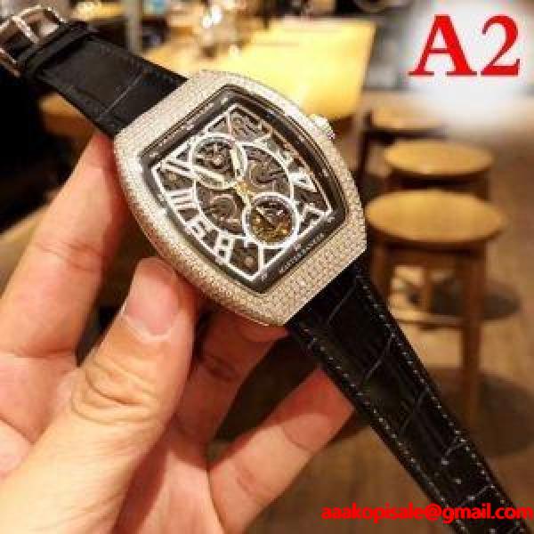 品質保証 魅力的コーデスタイル 自動巻き腕時計クラシックフォーマル レディース ６色展開 FRANCK MULLERフランクミュラー激安