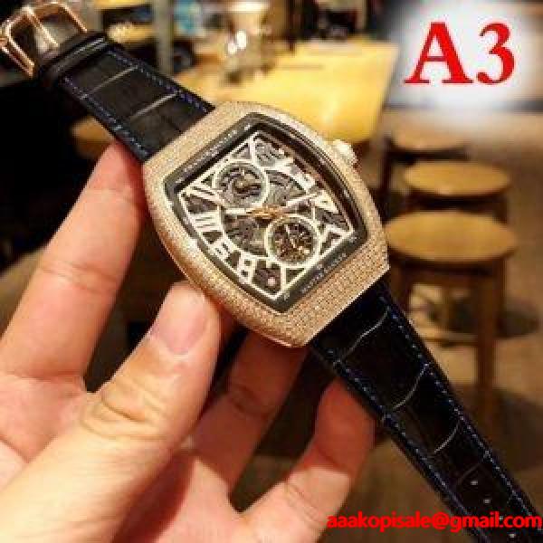 品質保証 魅力的コーデスタイル 自動巻き腕時計クラシックフォーマル レディース ６色展開 FRANCK MULLERフランクミュラー激安