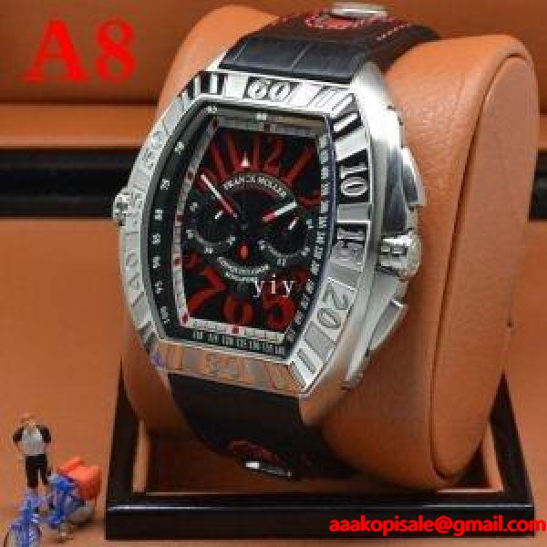 型崩れしにくい FRANCK MULLER フランクミュラー 軽快に着こなせる 多色選択可 男性用腕時計 2018最新作_フランクミュラー FRANCK MULLER_ブランド コピー 激安(日本最大級)