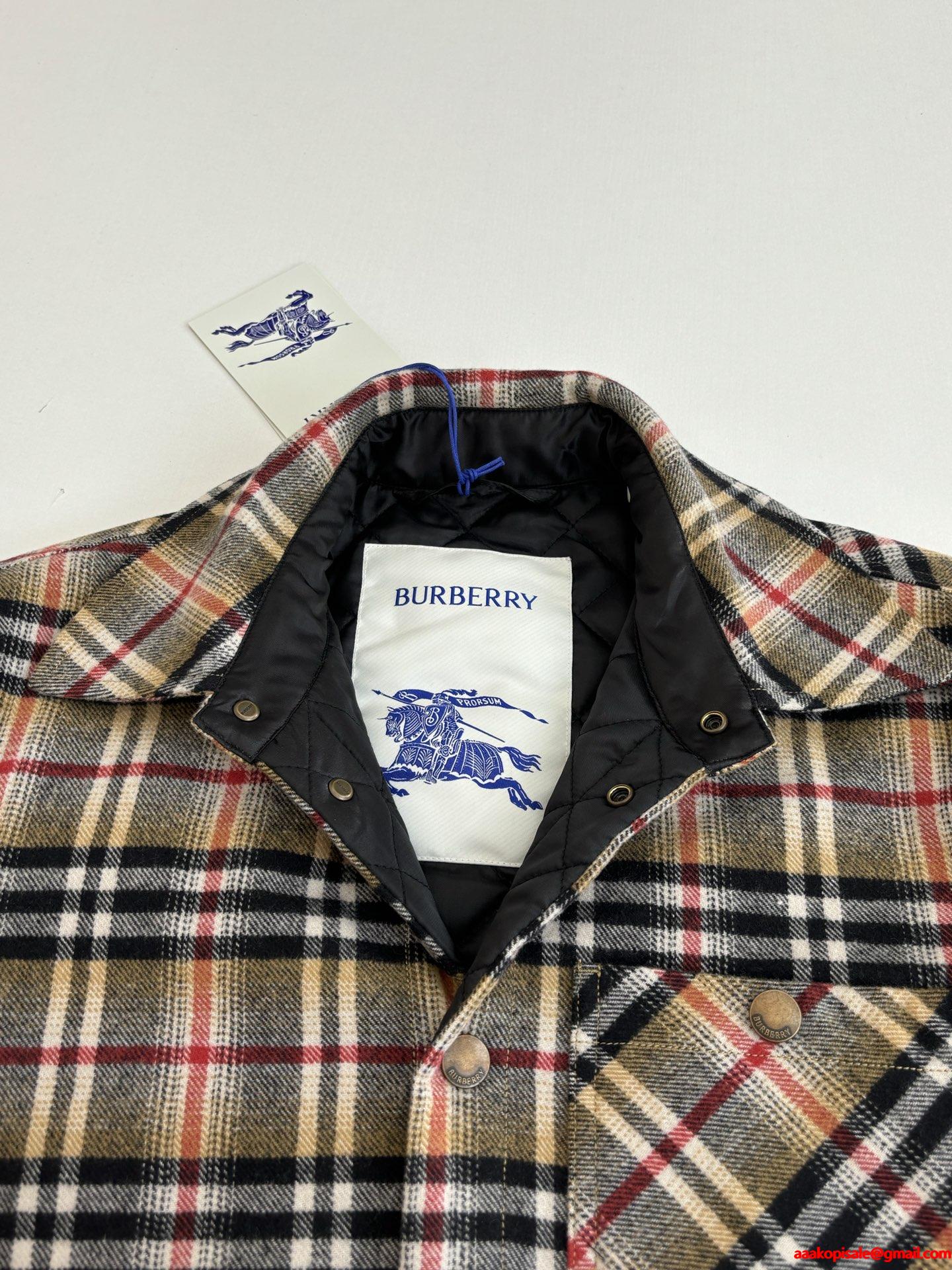 FW25☆☆中綿ジャケットBURBERRY 季節の変わり目に活躍する バーバリー コピーブランド激安通販 専門店