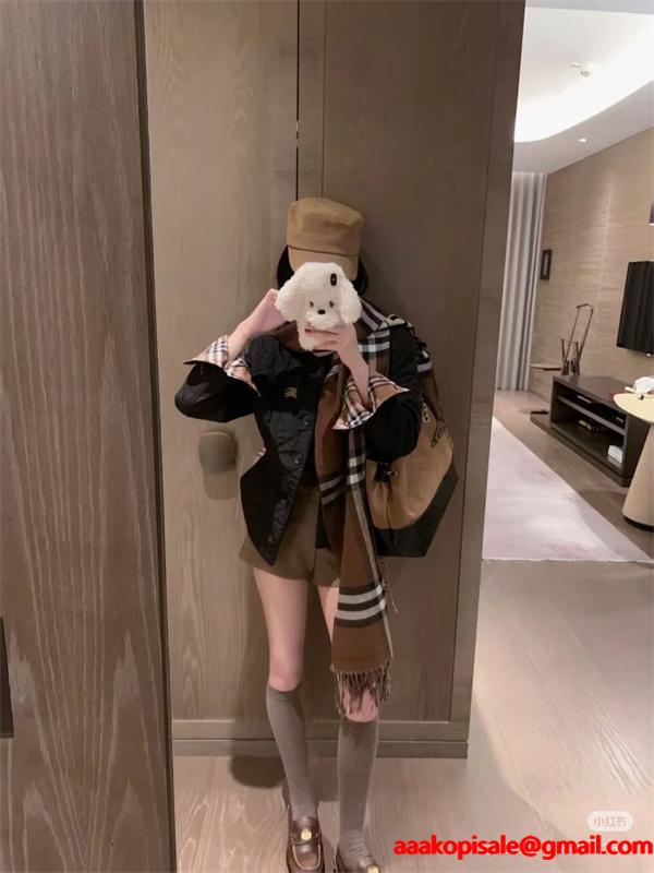 BURBERRY 2025春夏も引き続き人気セール 大人可愛いスタイル バーバリー 綿入りジャケットスーパーコピーブランド激安通販 専門店
