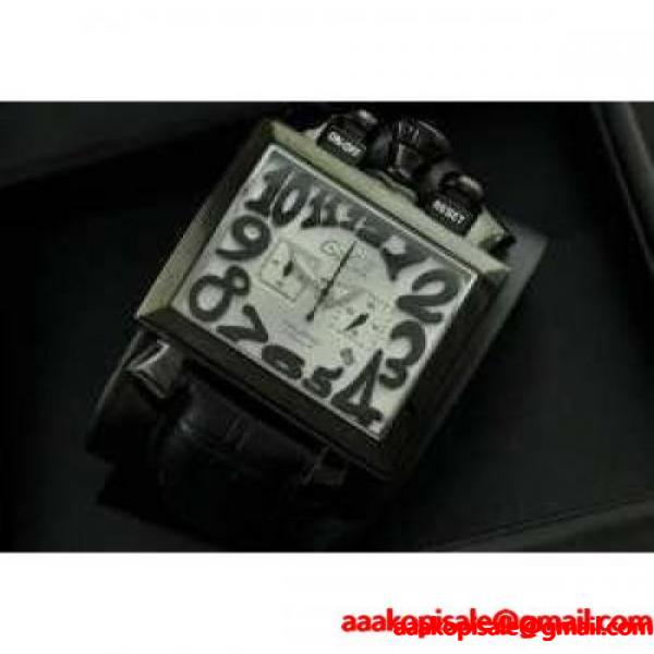 5針 クロノグラフ/日付表示/夜光効果 ガガミラノ腕時計 日本製クオーツ 男性用腕時計_GaGa Milano ガガミラノ_ブランド コピー 激安(日本最大級)