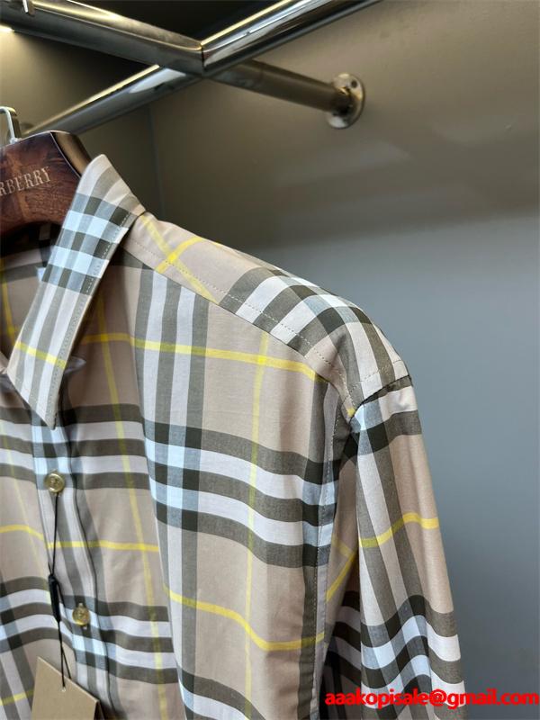 ❤ファッションの最先端  バーバリー長袖シャツコピー BURBERRY 上品でファッションブランド激安通販 専門店