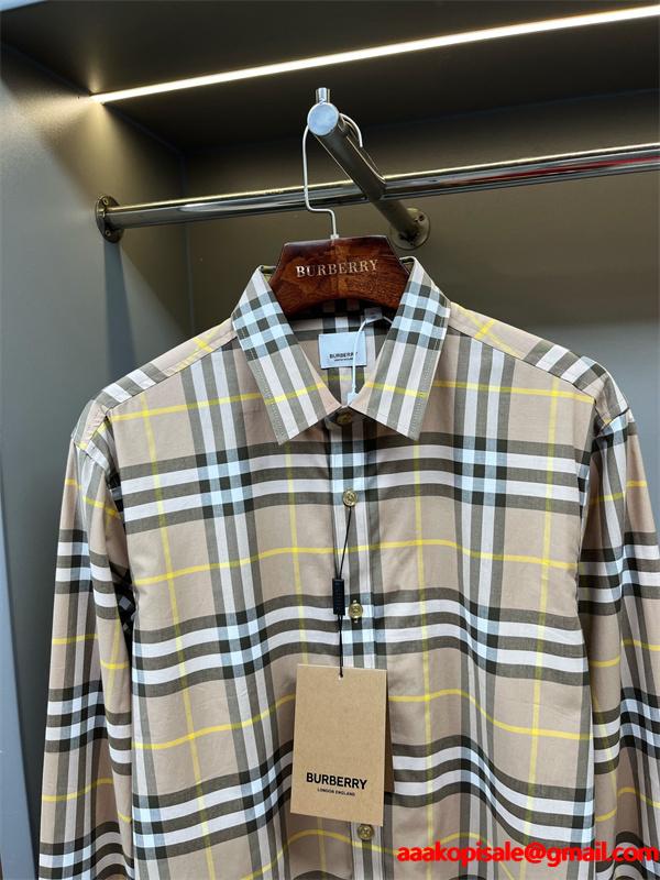 ❤ファッションの最先端  バーバリー長袖シャツコピー BURBERRY 上品でファッションブランド激安通販 専門店