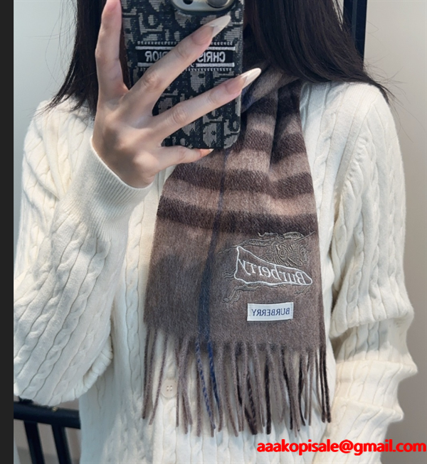2025人気プレゼントに BURBERRY バーバリーマフラー スーパーコピー30*180cmブランド激安通販 専門店
