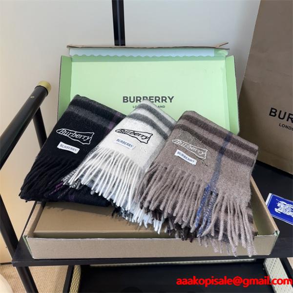 2025人気プレゼントに BURBERRY バーバリーマフラー スーパーコピー30*180cmブランド激安通販 専門店