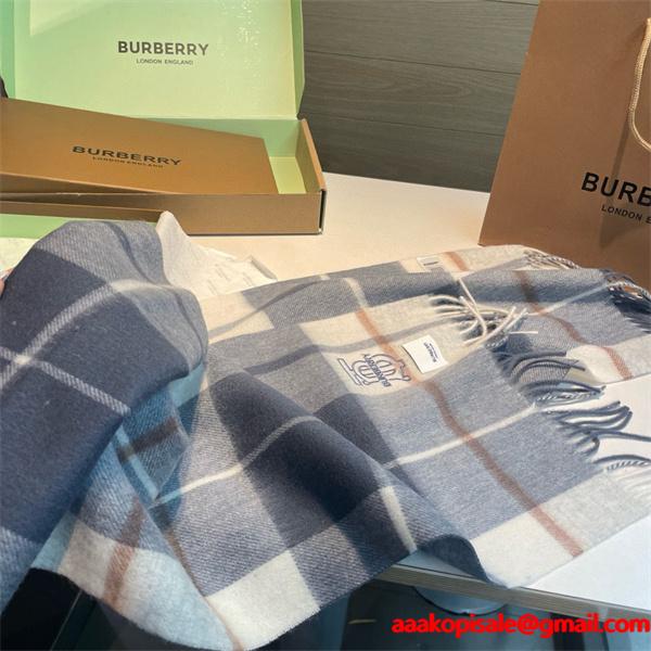 ❤秋冬 2025 人気が爆発 BURBERRY バーバリー マフラーコピー 美品 おしゃれな チェック柄ブランド激安通販 専門店