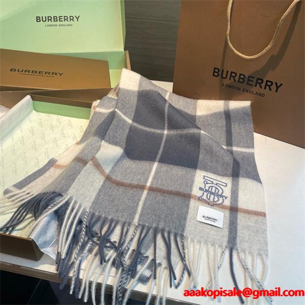 ❤秋冬 2025 人気が爆発 BURBERRY バーバリー マフラーコピー 美品 おしゃれな チェック柄ブランド激安通販 専門店