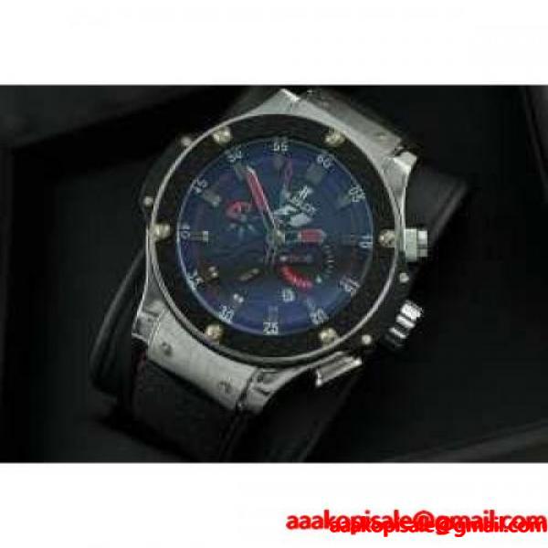 自動巻き ウブロ メンズ腕時計 6針クロノグラフ日付表示 ラバー 4495mm_ウブロ Hublot_ブランド コピー 激安(日本最大級)