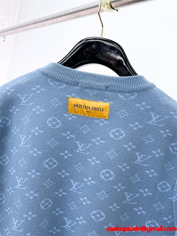 着こなし ❤ルイ ヴィトンセーターコピー LOUIS VUITTON  2色可選 2025年秋冬最新のトレンド ☆ウール混☆_ブランド コピー 激安(日本最大級)