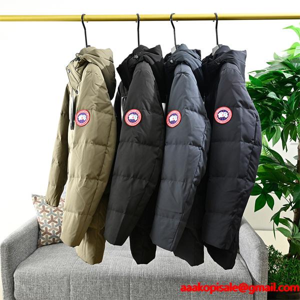 2025最新☆☆カナダグース ダウンジャケットスーパーコピー メンズ ビジネスカジュアル連帽ミディアムダウン通販ショッピング